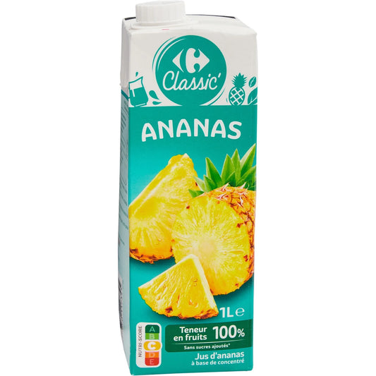 Jus d’ananas  ★ ★ ★ ★ ☆